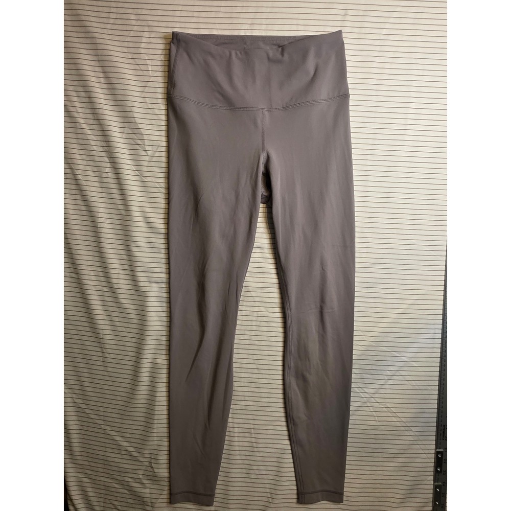 1339 Yogalicious High Waisted Lavender Grey Activewear Leggings Small RN 144527
